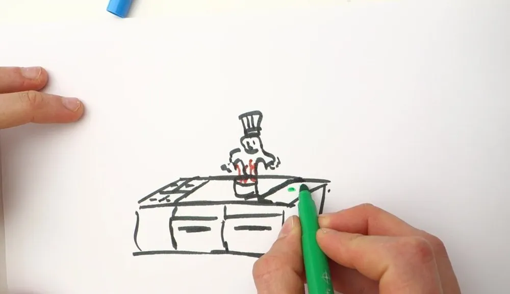CCAS : Ateliers films d'animation sur la thématique du travail - 11 © Benoît Labourdette 2017.
