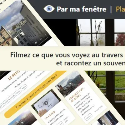 Par ma fenêtre : Filmez ce que vous voyez au travers d'une fenêtre de chez vous, et racontez un souvenir important