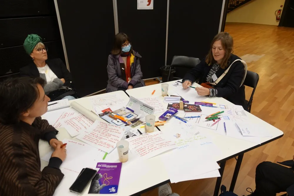 Conception d'une journée professionnelle « Pratiques artistiques et numériques de la jeunesse » - 7 © Benoît Labourdette 2023.