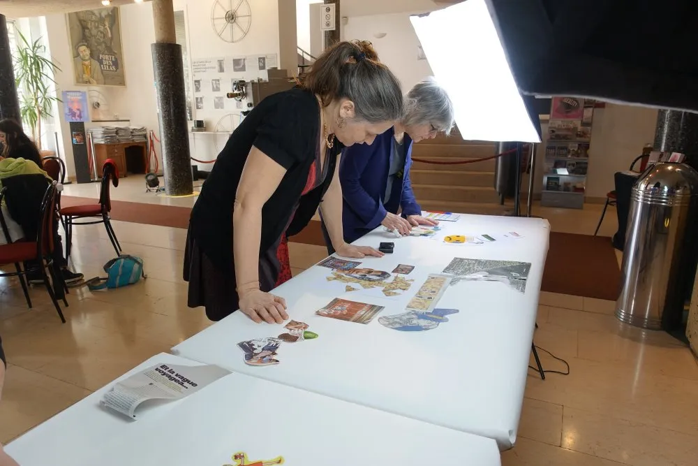Ville des Lilas : journée films papier découpé - 6 © Benoît Labourdette 2019.