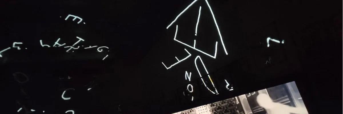 Performance alchimique vidéo mapping