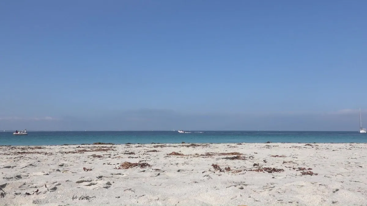 Plage et bateaux