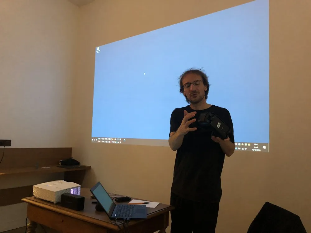 Festival Numok : atelier « Créons à 360° » (bibliothèques de la Ville de Paris) - 9 © Benoît Labourdette 2018.