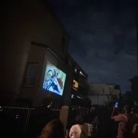 Travelling projection workshop in Les Lilas 