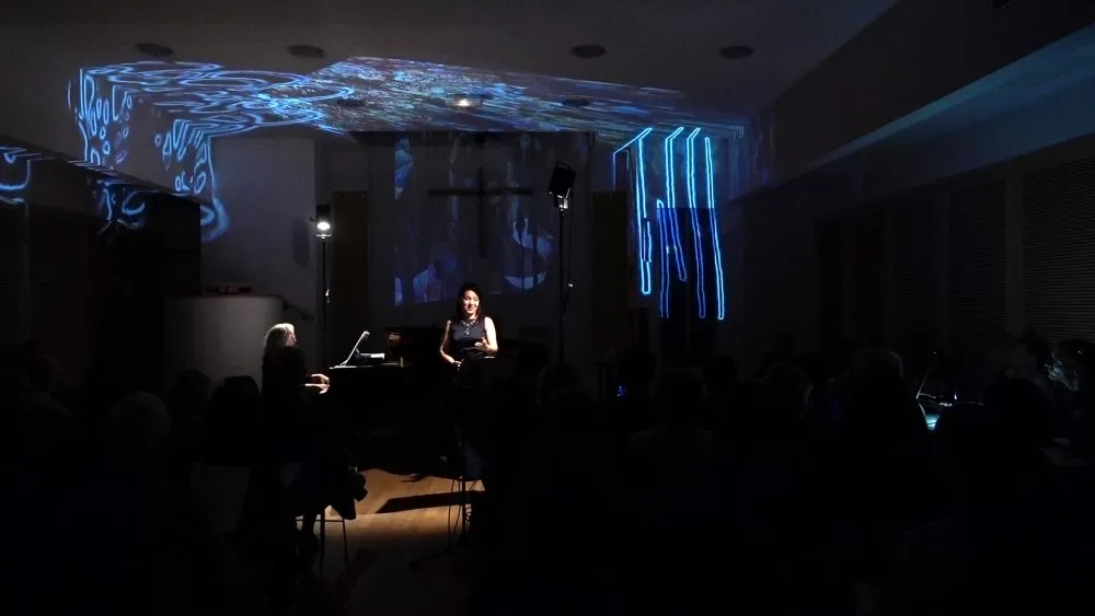 Récital voix-piano-vidéo « Chants et danses de la mort » - 8 © Benoît Labourdette 2018.