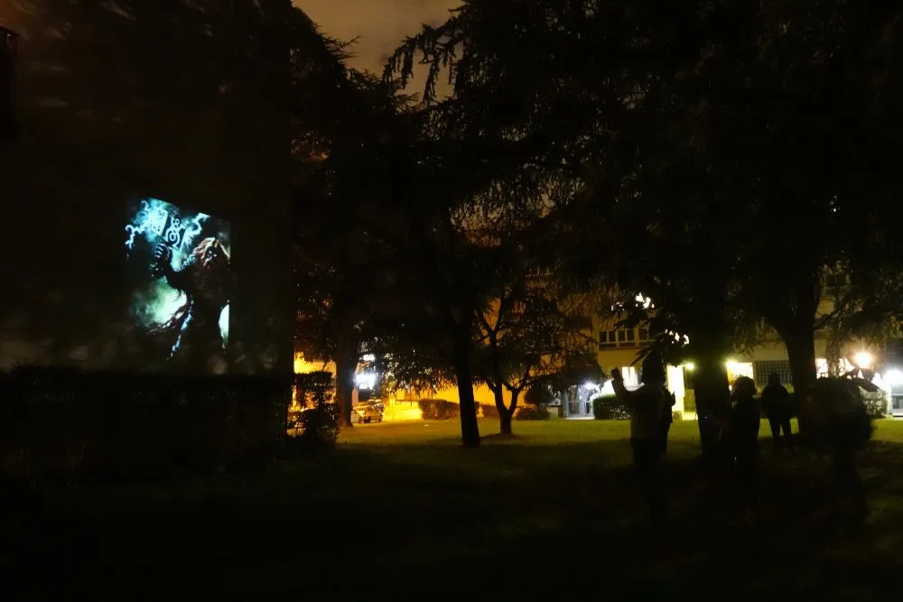 Projection itinérante à Saint-Michel-sur-Orge - 23 © Benoît Labourdette 2021.