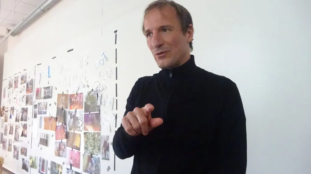 « Classe culture » : réalisation d'une exposition photographique avec une classe de CM2 - 66 © Benoît Labourdette 2022.
