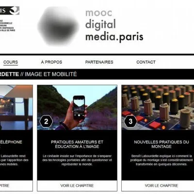 MOOC Digital Media Paris : « Image et mobilité »