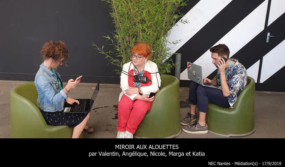 Nantes métropole : Rencontre « Médiation culturelle et numérique en commun » - 15 © Benoît Labourdette 2019.