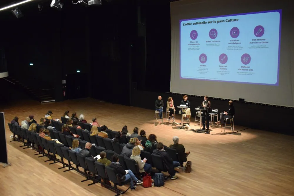 Conception d'une journée professionnelle « Pratiques artistiques et numériques de la jeunesse » - 5 © Benoît Labourdette 2023.