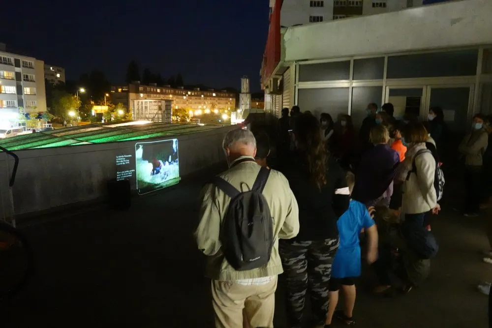 Projection itinérante à Saint-Michel-sur-Orge - 34 © Benoît Labourdette 2021.