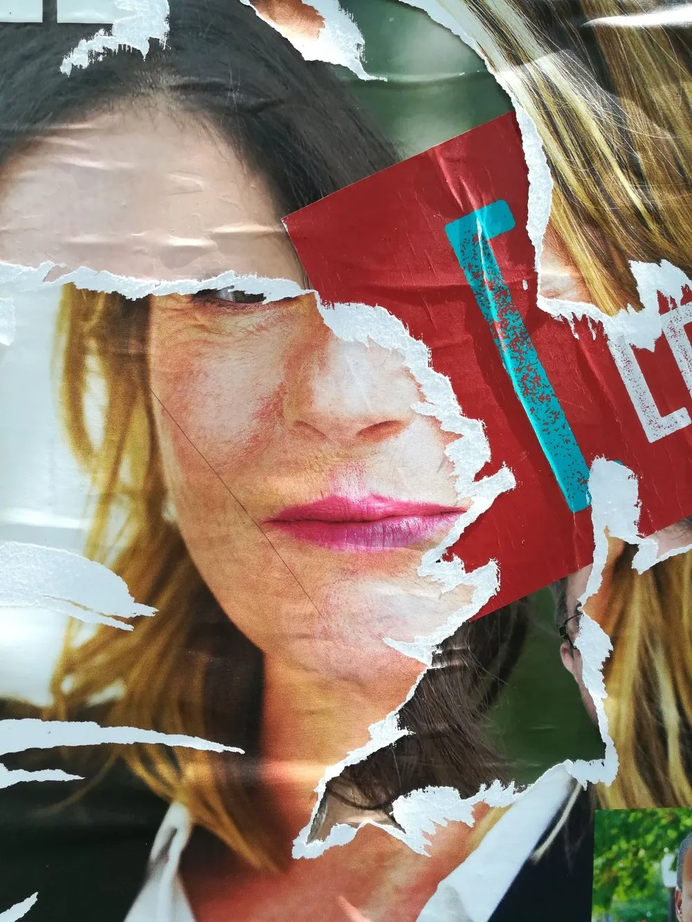 Visages de papier #1 - 11 © Benoît Labourdette 2017.