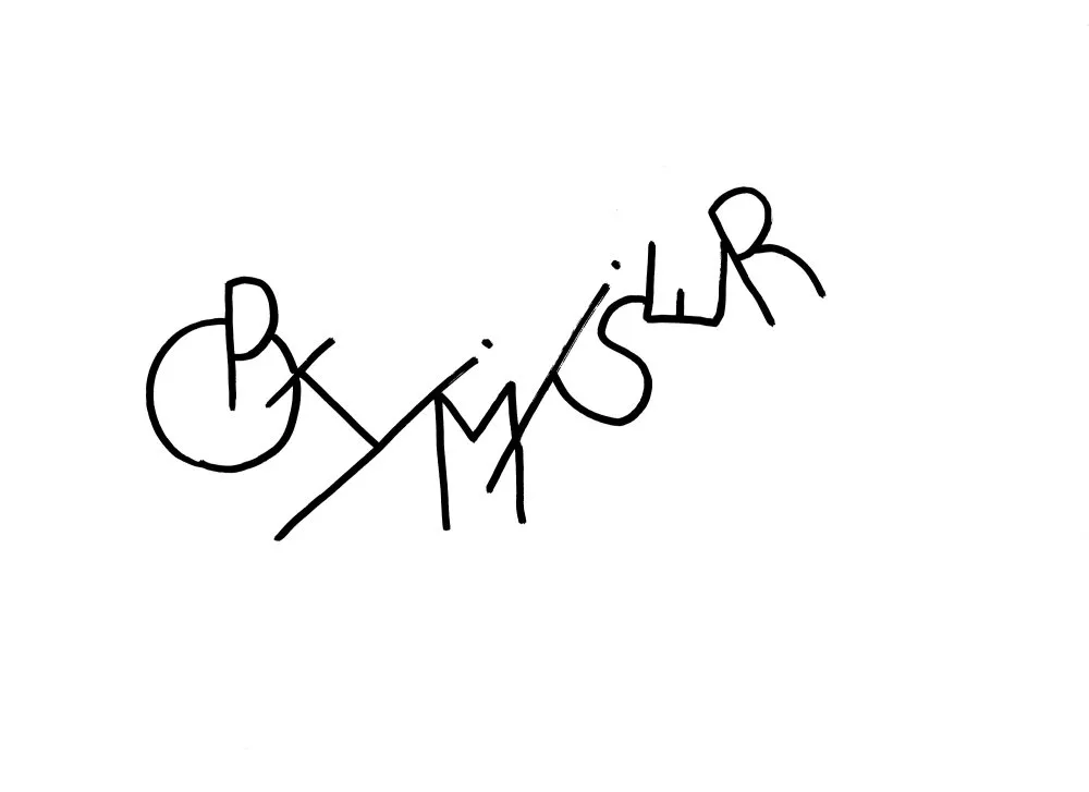 Calligraphies #10 - 25 © Benoît Labourdette 2018.