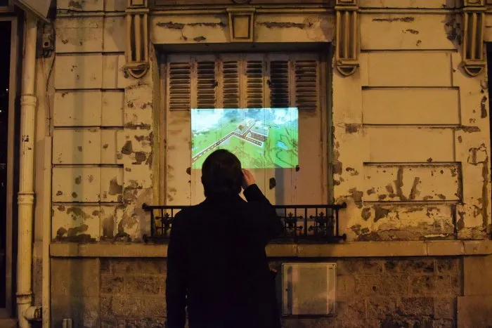 Aubervilliers and La Courneuve : Films are on the walls ! - 17 © Benoît Labourdette 2015.