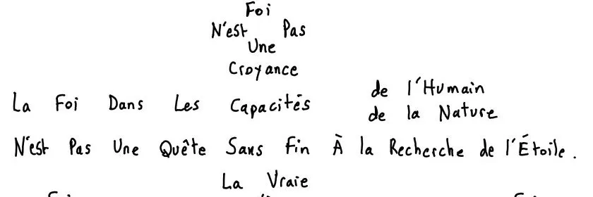 À la recherche de l'étoile