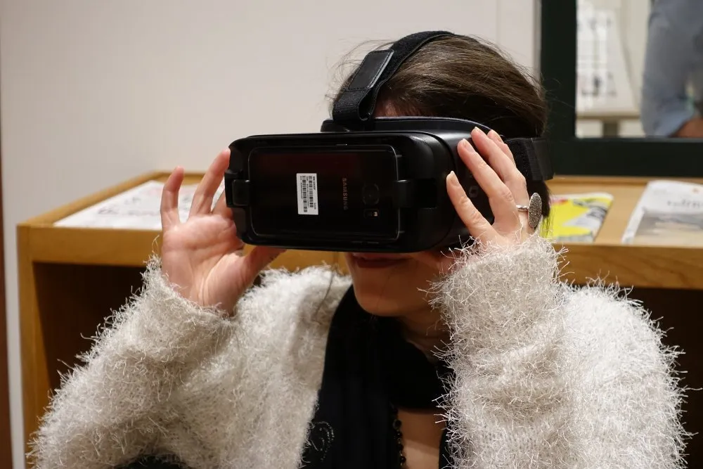 Festival Numok : atelier « Créons à 360° » (bibliothèques de la Ville de Paris) - 1 © Benoît Labourdette 2018.