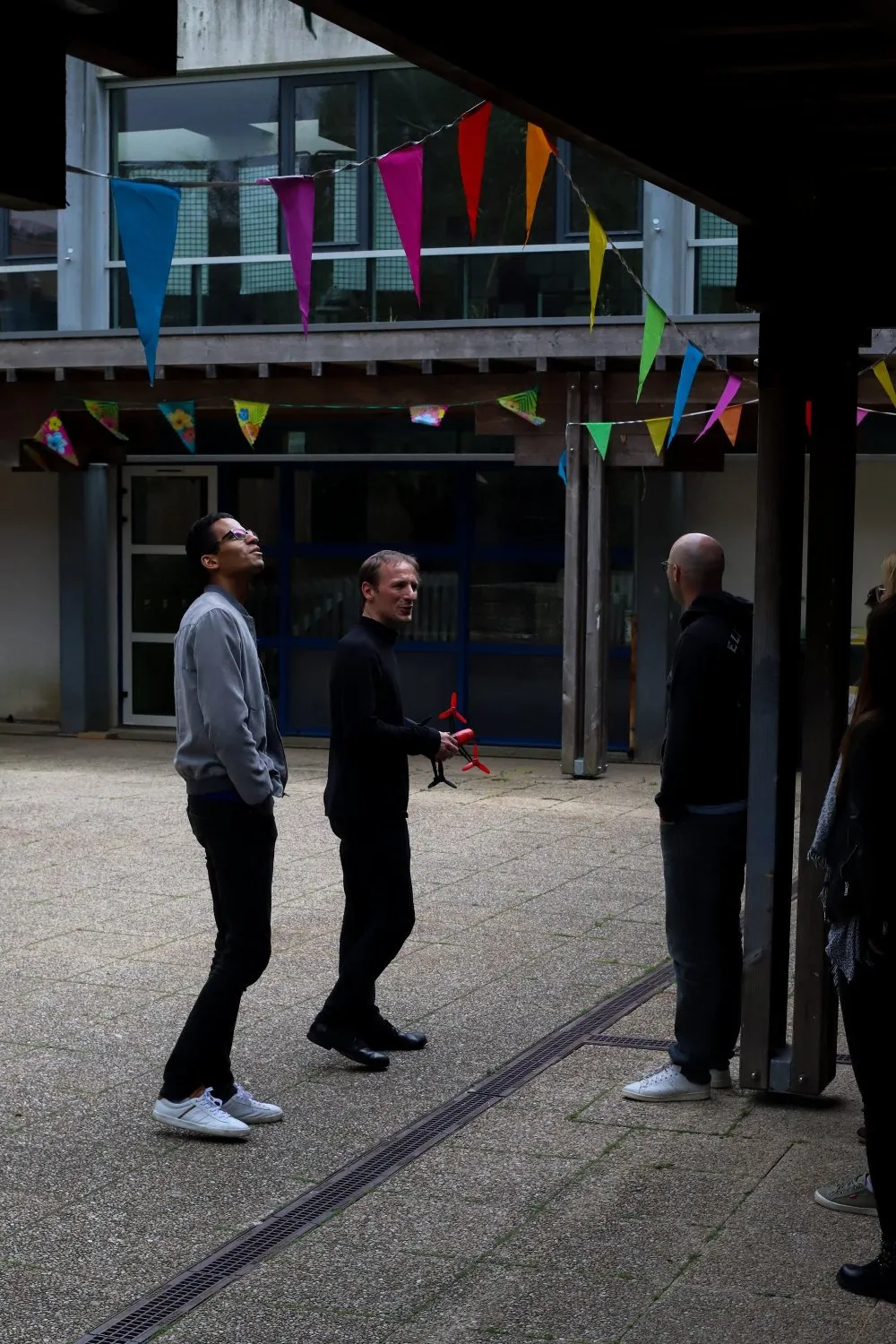 Festival « Le joli mai » : Atelier de réalisation de films avec drone - 16 © Benoît Labourdette 2019.