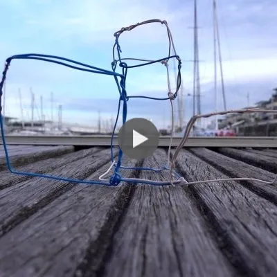 Marelle fragile au ciel