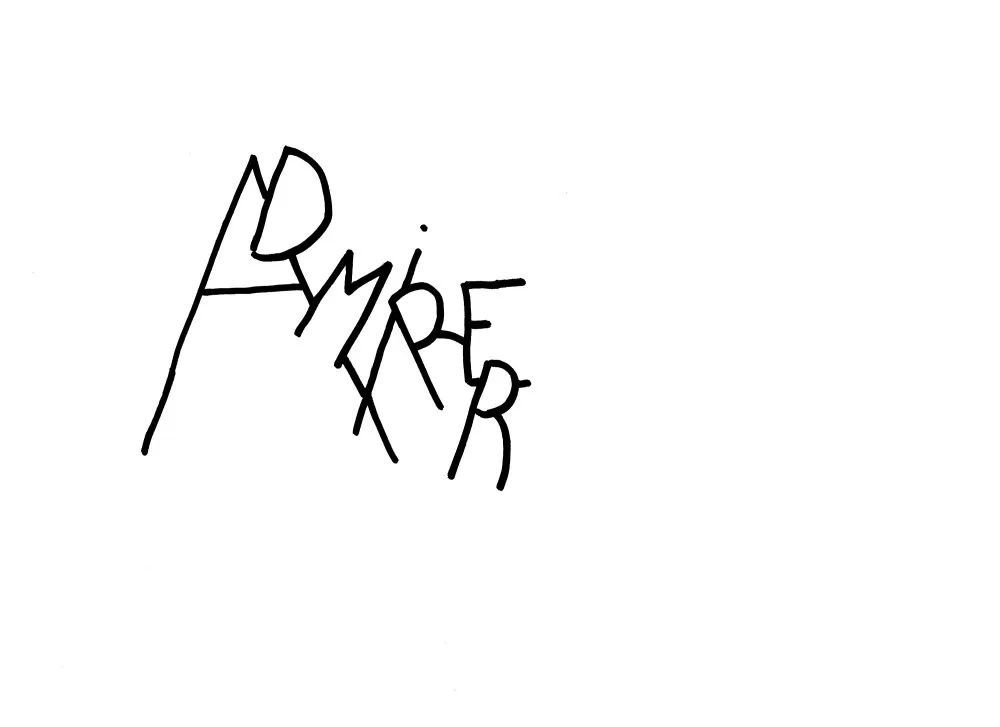 Calligraphies #10 - 21 © Benoît Labourdette 2018.