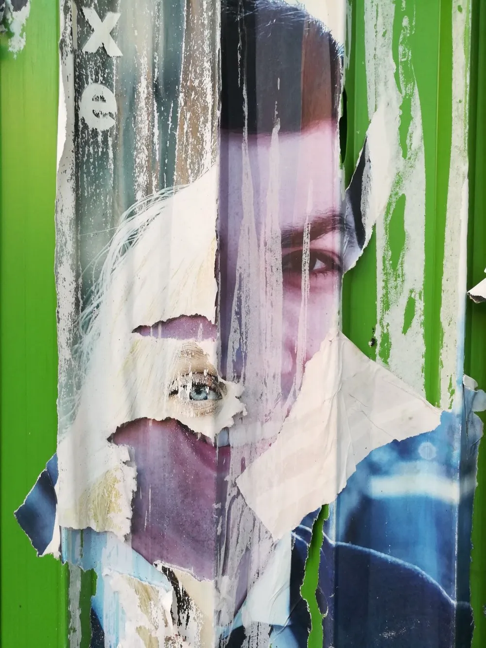 Visages de papier #1 - 16 © Benoît Labourdette 2017.