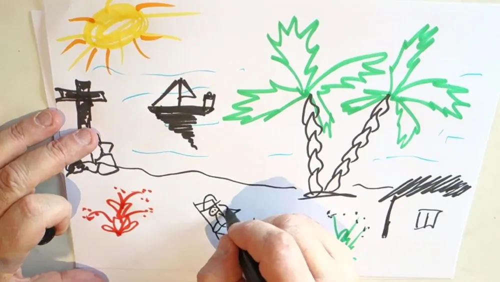 CCAS : Ateliers films d'animation sur la thématique du travail - 5 © Benoît Labourdette 2017.