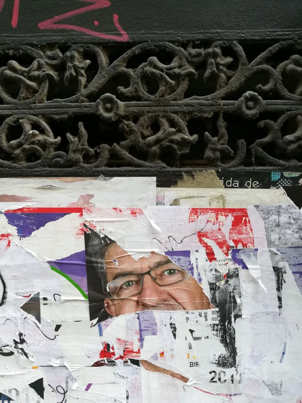 Visages de papier #1 - 6 © Benoît Labourdette 2017.