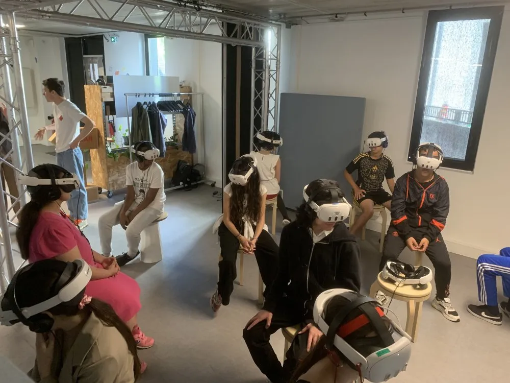 Faire de la réalité virtuelle un terrain d'autonomie pour les collégien·nes - 19 © Benoît Labourdette 2026.