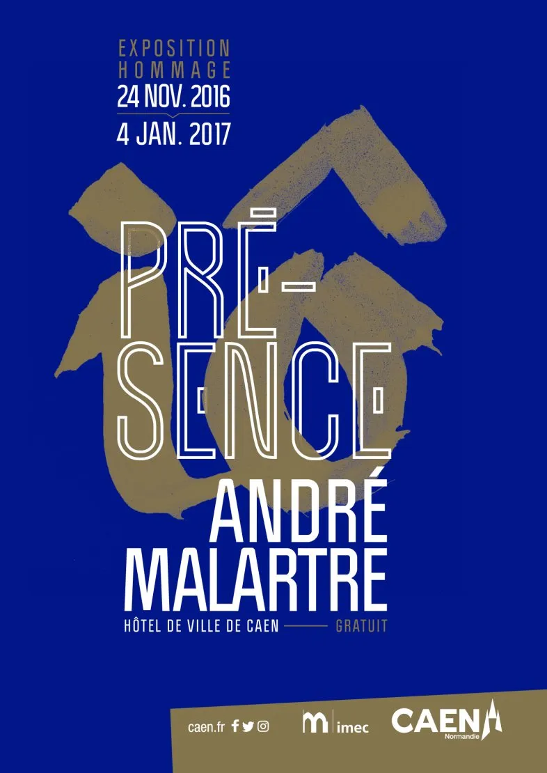 Exposition « Présence André Malartre », Hôtel de Ville de Caen. © Benoît Labourdette.
