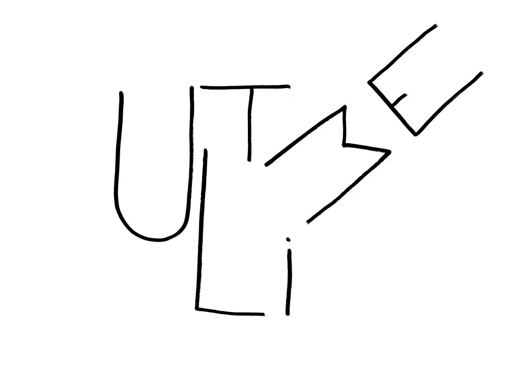 Calligraphies #4 - 5 © Benoît Labourdette 2018.
