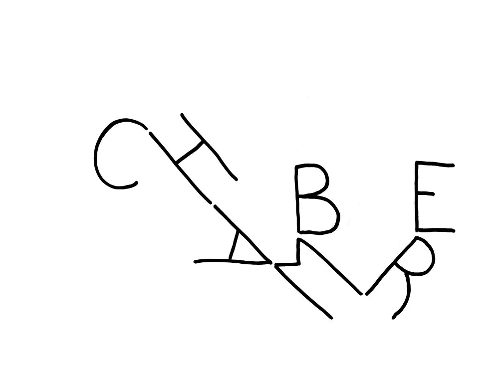 Calligraphies #11 - 24 © Benoît Labourdette 2018.