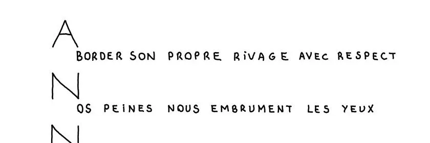 Rivage brumeux