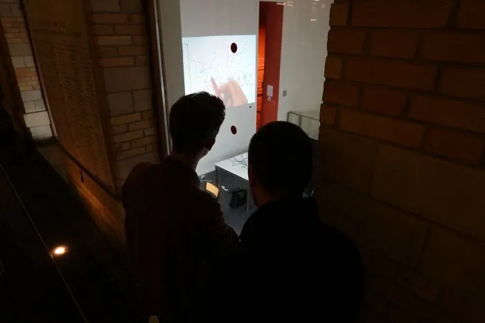 National Higher School of Architecture Paris-Belleville: drawn cinema workshop designed for the 50<sup class="typo_exposants">th</sup> anniversary - 7 © Benoît Labourdette 2019.