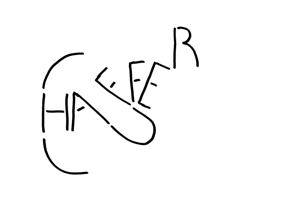 Calligraphies #8 - 3 © Benoît Labourdette 2018.