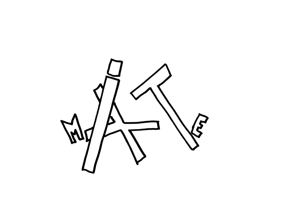 Calligraphies #1 - 19 © Benoît Labourdette 2018.