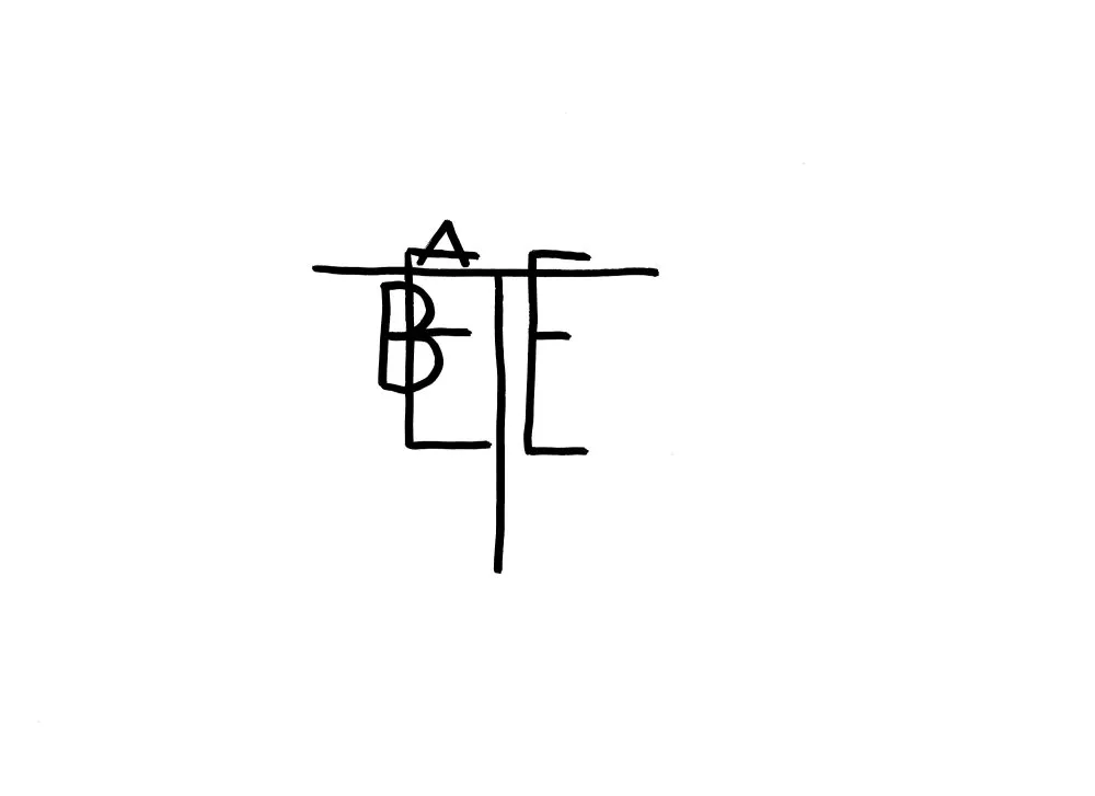 Calligraphies #5 - 41 © Benoît Labourdette 2018.