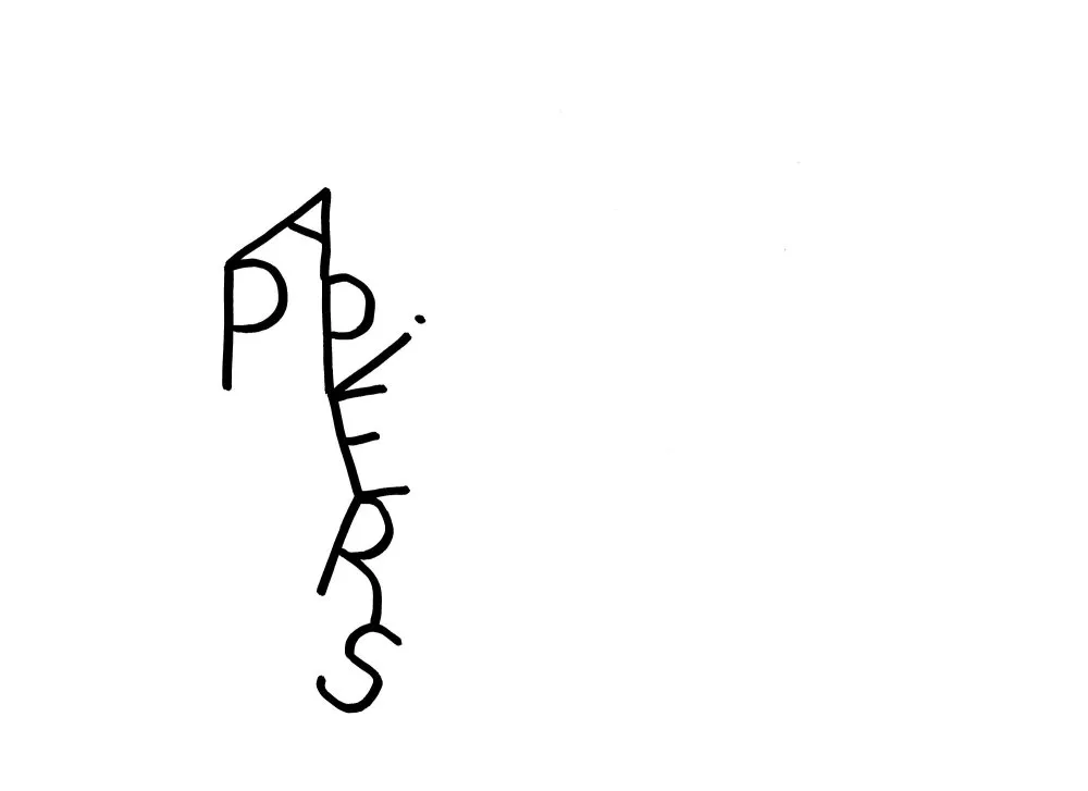 Calligraphies #3 - 28 © Benoît Labourdette 2018.