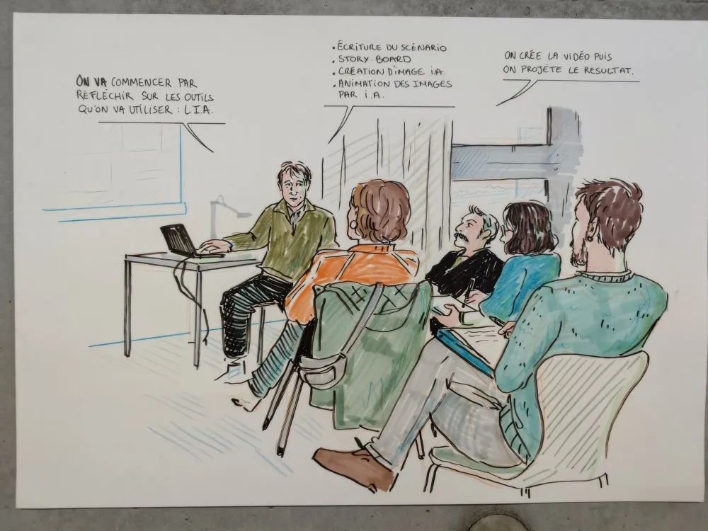 Image Education and Citizenship: When Youth Professionals Rethink Their Practices - 19 © Benoît Labourdette 2025.