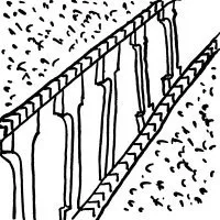 Balustrade © Benoît Labourdette.