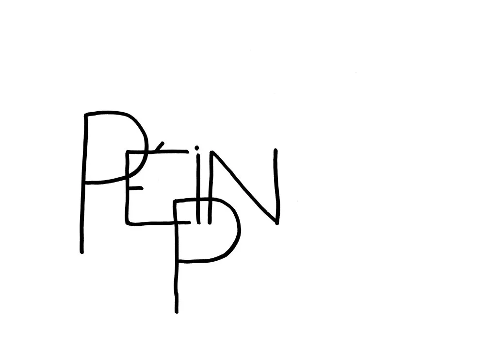 Calligraphies #5 - 35 © Benoît Labourdette 2018.