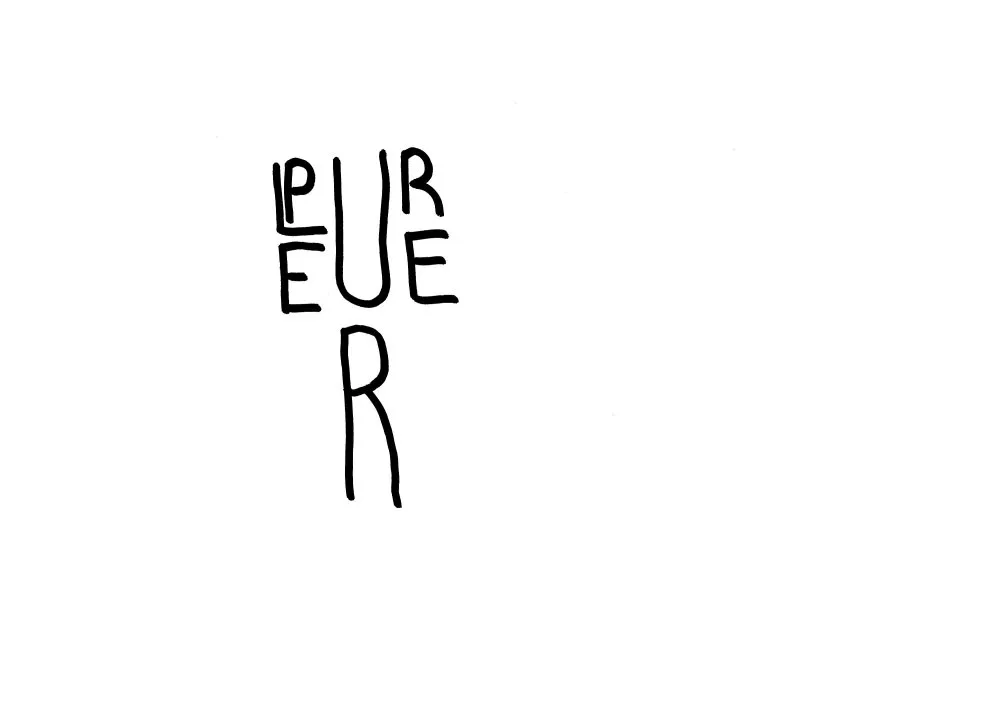 Calligraphies #4 - 19 © Benoît Labourdette 2018.