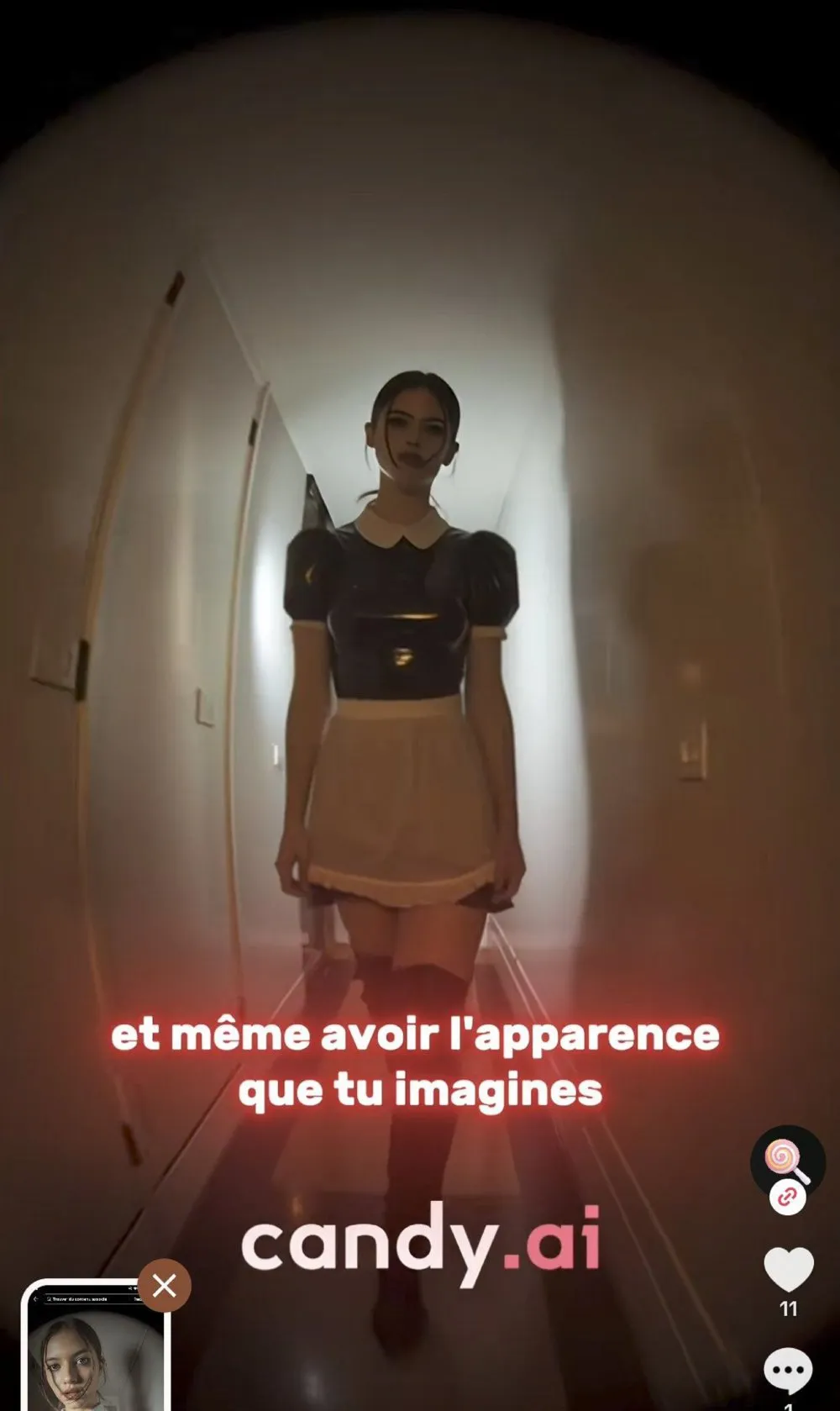 « Crée ta copine I.A. » - 2 © Benoît Labourdette 2025.