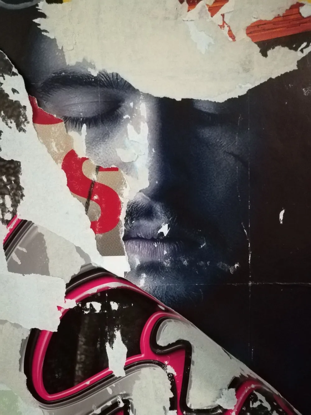 Visages de papier #1 - 17 © Benoît Labourdette 2017.