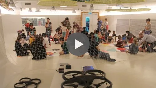 Centre Pompidou : atelier « Drone altitude »