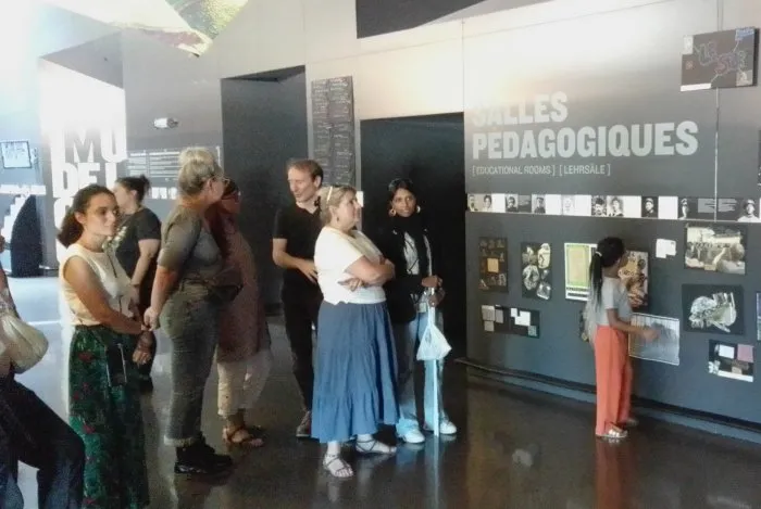 Memory of sport in the Great War, participative creation of a photographic exhibition - 89 © Benoît Labourdette 2024.