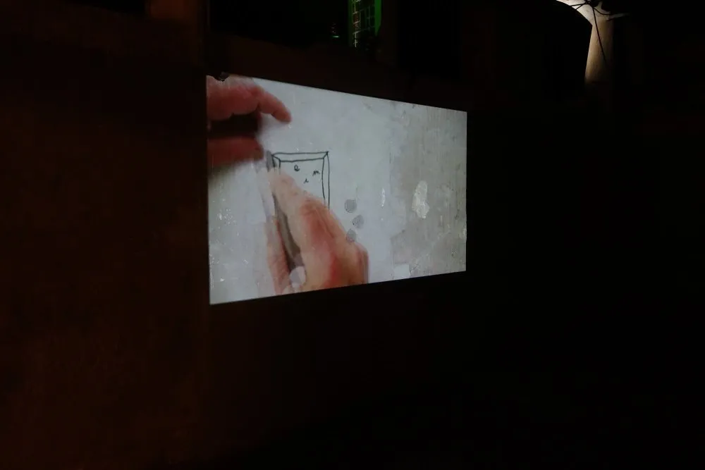 Rencontres Passeurs d'images 2016 : atelier pico-projection - 4 © Benoît Labourdette 2016.