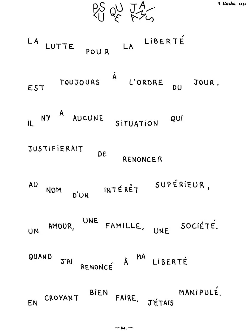 Plus que jamais. © Benoît Labourdette.