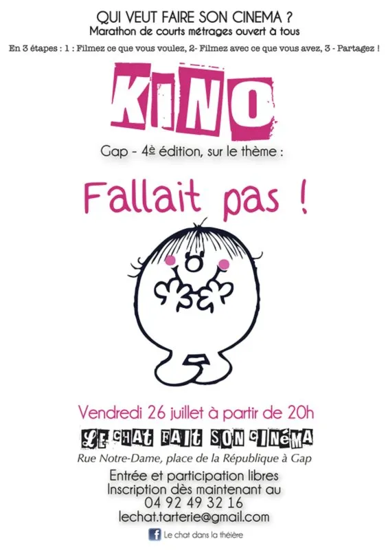 Kino 4<sup class="typo_exposants">th</sup> edition (Gap, France)