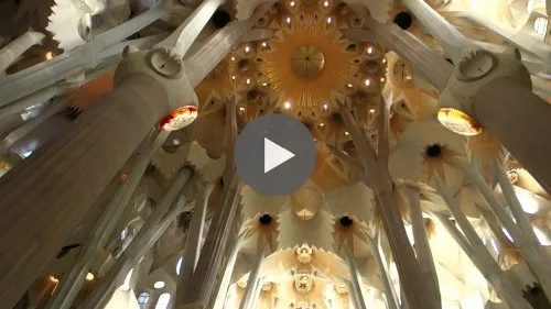 La Sagrada Família, a simple interior visit