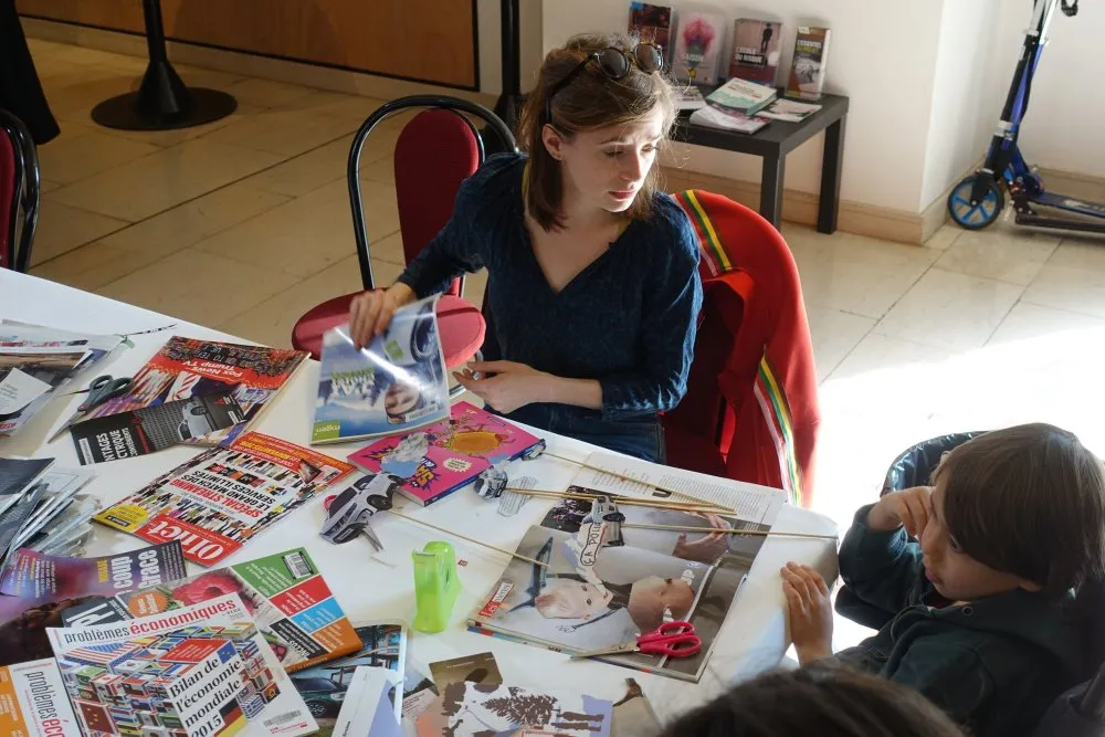 Ville des Lilas : journée films papier découpé - 11 © Benoît Labourdette 2019.
