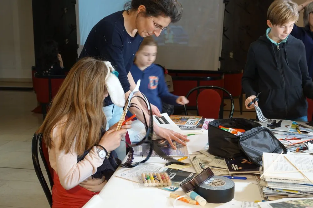 Ville des Lilas : journée films papier découpé - 10 © Benoît Labourdette 2019.